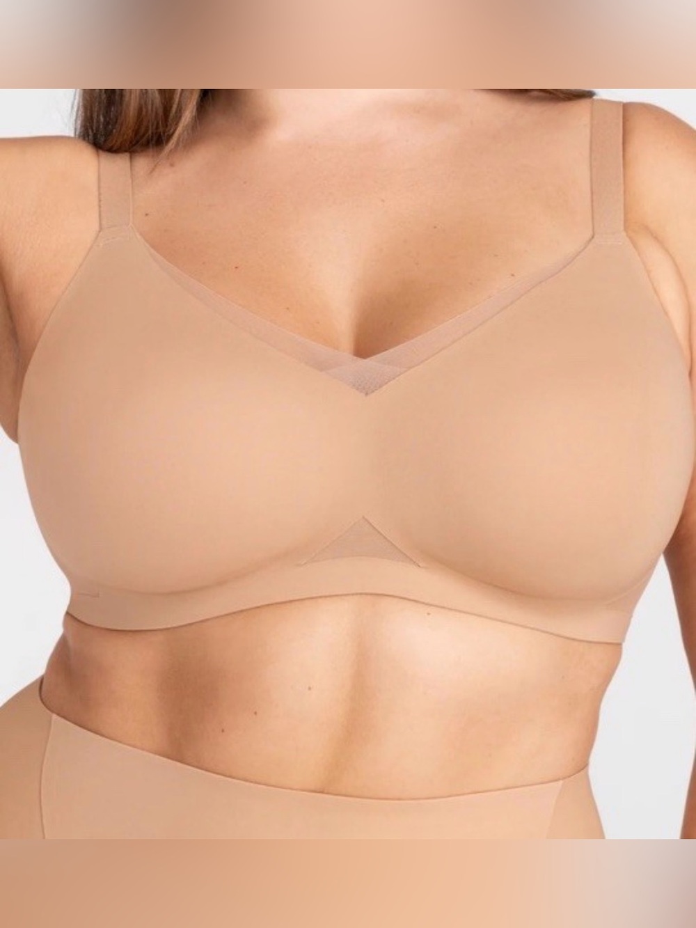 Honeylove Smooth Wireless Bra in Brown